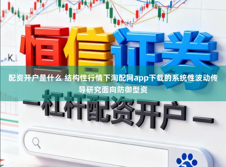 配资开户是什么 结构性行情下淘配网app下载的系统性波动传导研究面向防御型资